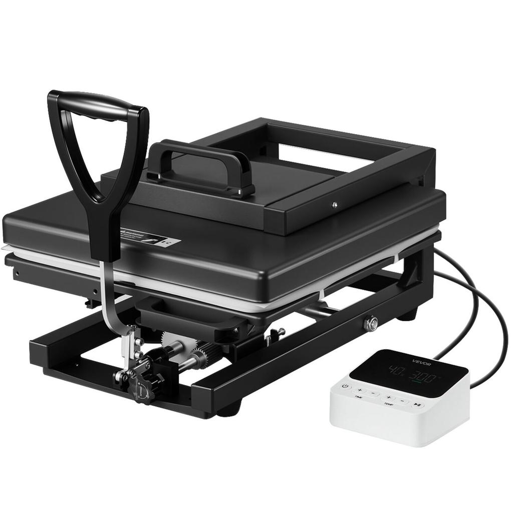 Hybrid Heat Press, 380 X 380 Mm, 5-in-1 Multifunction, Heat Up Fast and Even, All-New Patented Design, Easy To Control, Sublimation Press Machine for