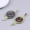 2Pcs 25.4Mm Tweeters Voice Coil Round Speaker Treble Coil Horn Titanium Film Copper Clad Alumium Diaphragm Repair Parts