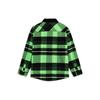 Li Ning BADFIVE Shirts Men's Green Square Collar Moderate Shirt ASHS005-1