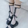 Meminn Van Tie Knee Socks 2colors
