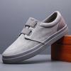 Herbst Neue Schuhe für Herren Freizeitschuhe Mode Canvas Flache Skateboard-Schuhe Coole Slipper