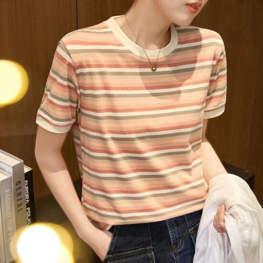 Navava Women Casual Daily Round Neck ShorT Sleeve T shirT nT3298