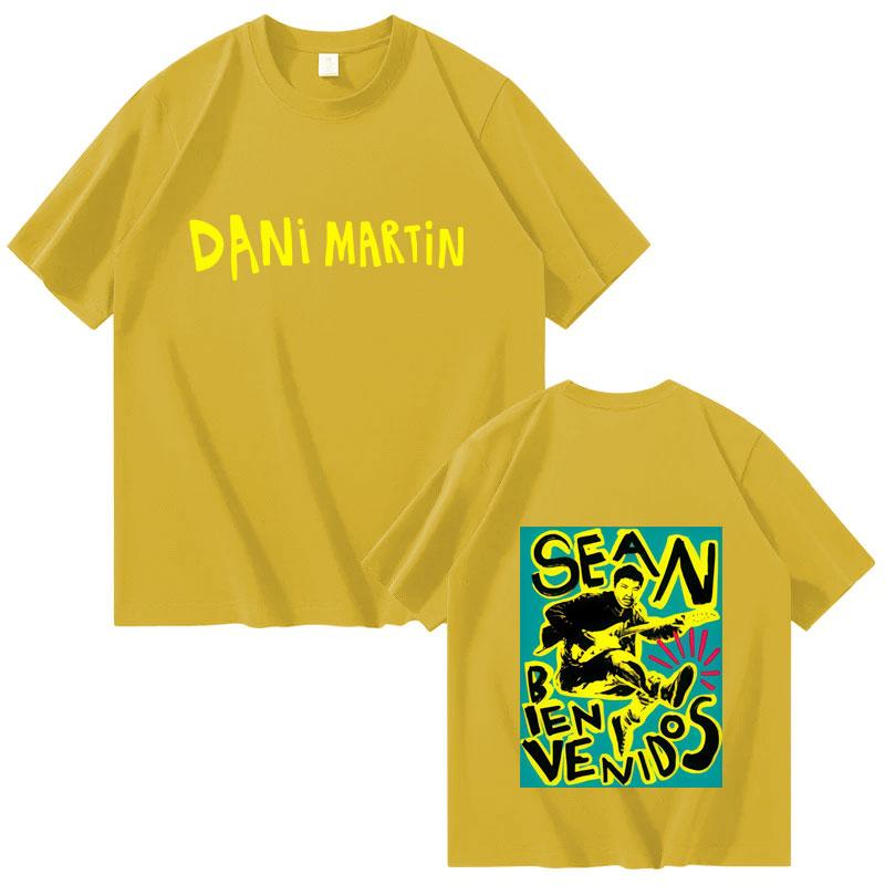 Singer Dani Martin Punk Graphics Print Harajuku TShirts Mens Women Cozy Short Sleeve T Shirts Aesthetic Tide Streetwear Tshirt
