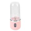 400ml Portable Blender for Juices Smoothies Powerful Blender USB Rechargeable Fruit Juicer Cup Pink