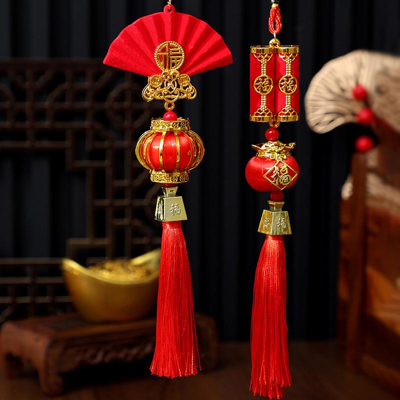 1PC Decorations Stable Structure Traditional Housewarming Celebrations Lanterns Bright Colors Spring Festival Gift