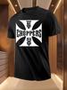West Coast Choppers Motorcycle Graphic - Casual Short Sleeve Crew Neck T-shirt