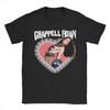 Chapelron Midwestern Princess Print Fun T-Shirt Short Sleeve Cotton Shirt Breathable Creative Gift Top