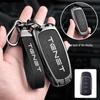 Luxury Drop-proof Anti-lost Key Case for Tenet Tianneng T4, T7, T8, T9 Car Locks - Simple and Stylish Design for Men