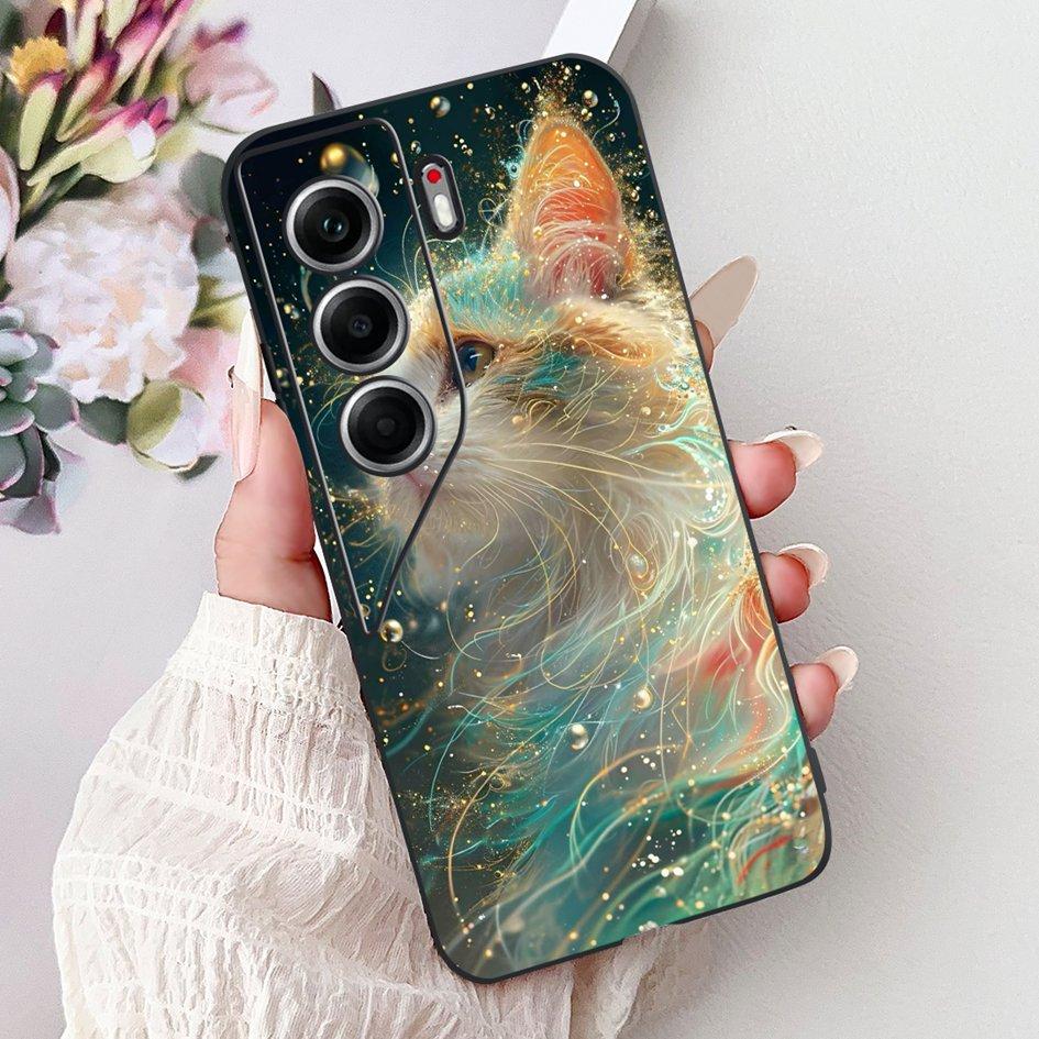 For Tecno Camon 40 2025 Case New Popular Pattern Butterfly Flower Soft Silicone Phone Cover For Tecno Camon40 Pro CM6 CM5 Bumper