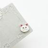 40pcs Cute Resin Cat Buttons 12mm Kitten Head Buttons Fashionable Kitty Buttons  Cardigan Sweater