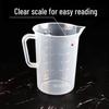 PP Plastic Measuring Cup with Handle and Scale