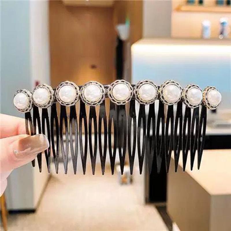 Pente, Inserir, Pente, Franja, Cabelo antiderrapante, Grampo de cabelo, Cabelo quebrado, Faixa de cabelo Faixa de cabeça Grampo de cabeça