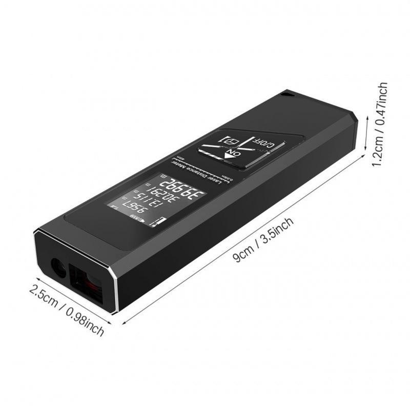 1Pcs Laser Rangefinder 40/60 Meters Portable Digital Laser Distance Meter High Precision For Construction Measurement Tool