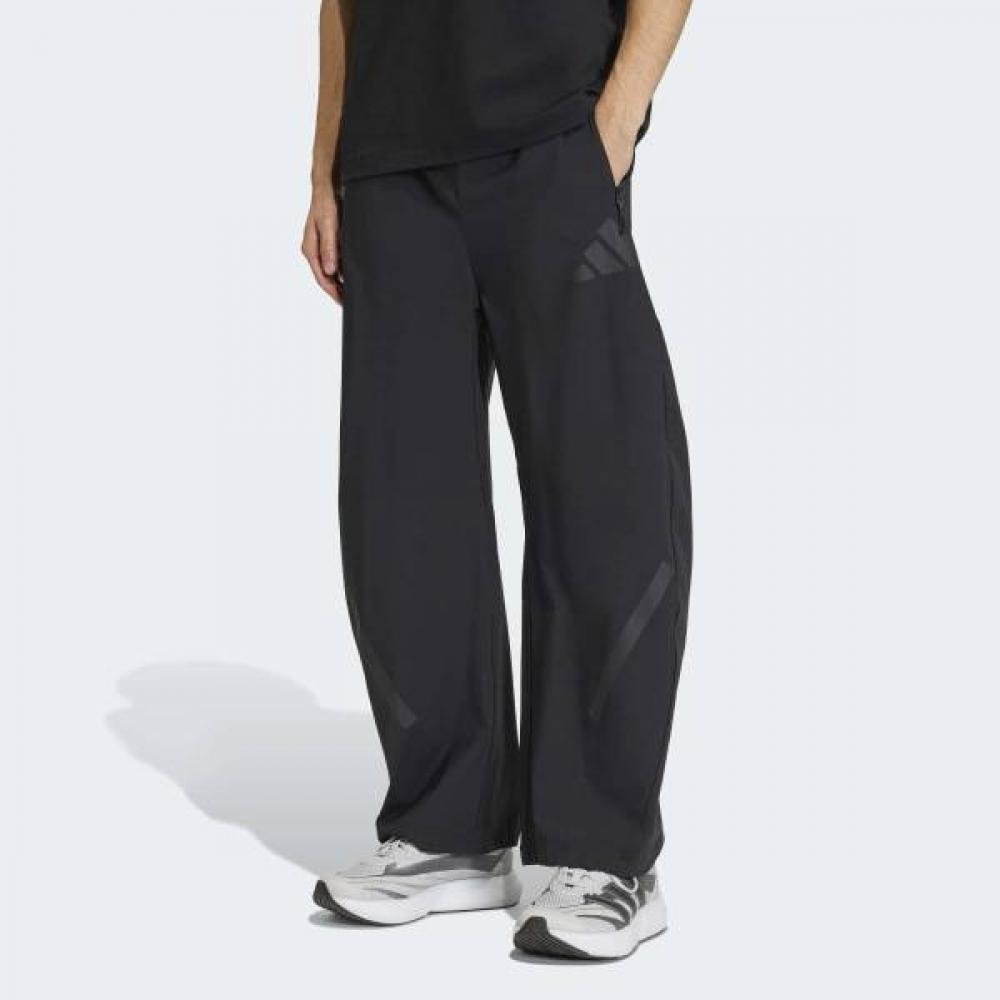 AdidaS Men S Eye Catching Matte Rubber Print looSe Fit pantS Z.n.e. AS