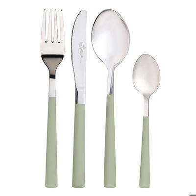 Dinnerware Set - San Ignacio - Stainless Steel - 24 Pieces - High Quality - Durable