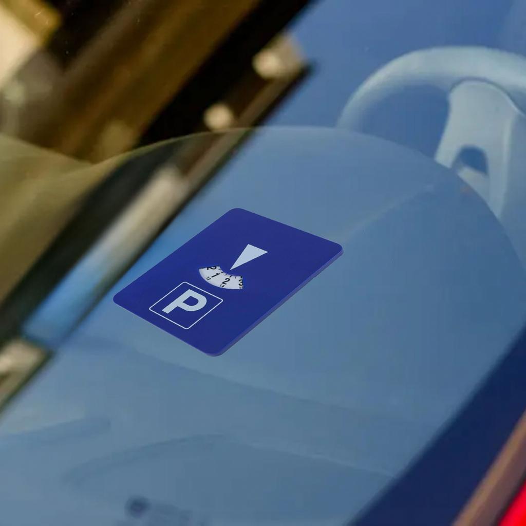 Portable Disc Timer for Cars with Automatic Clock Feature for Parking Ease