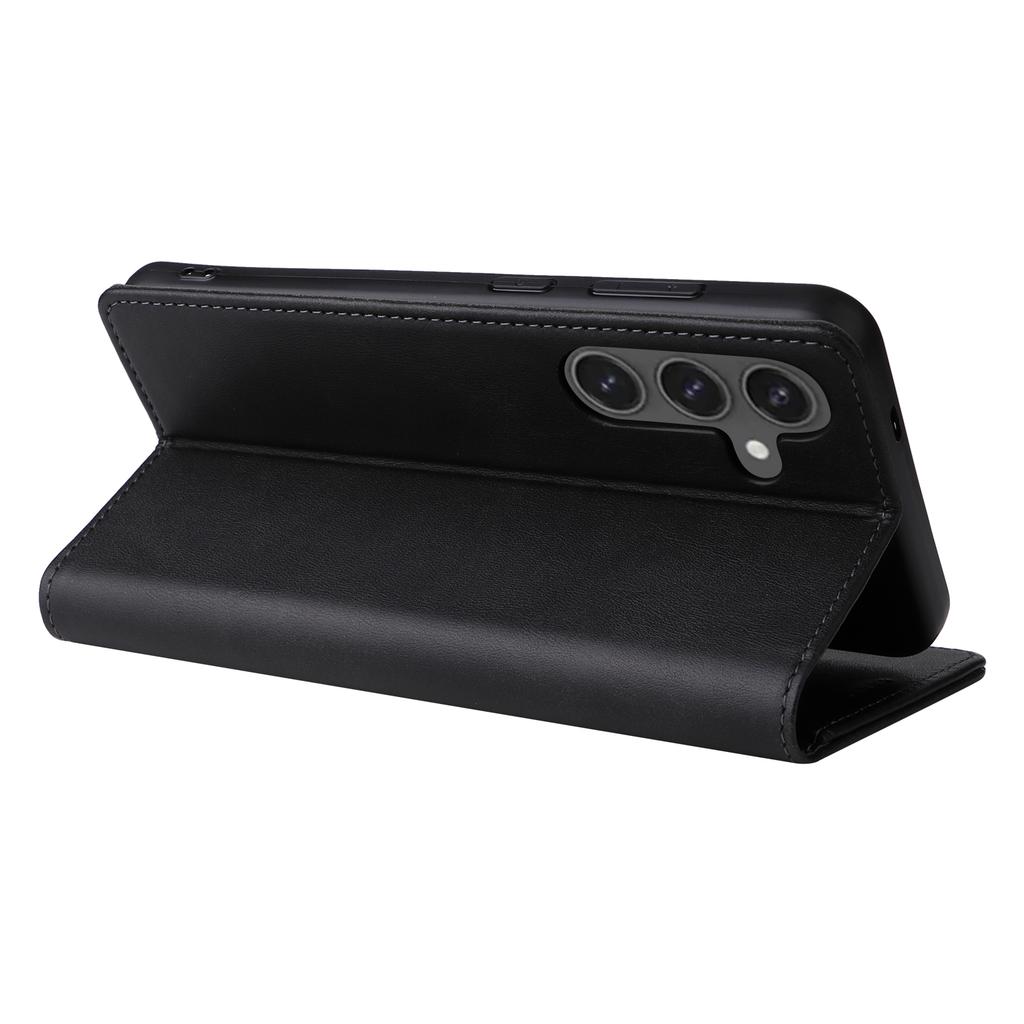 For Samsung Galaxy S25 FE Case RFID Blocking PU Leather Phone Wallet Cover