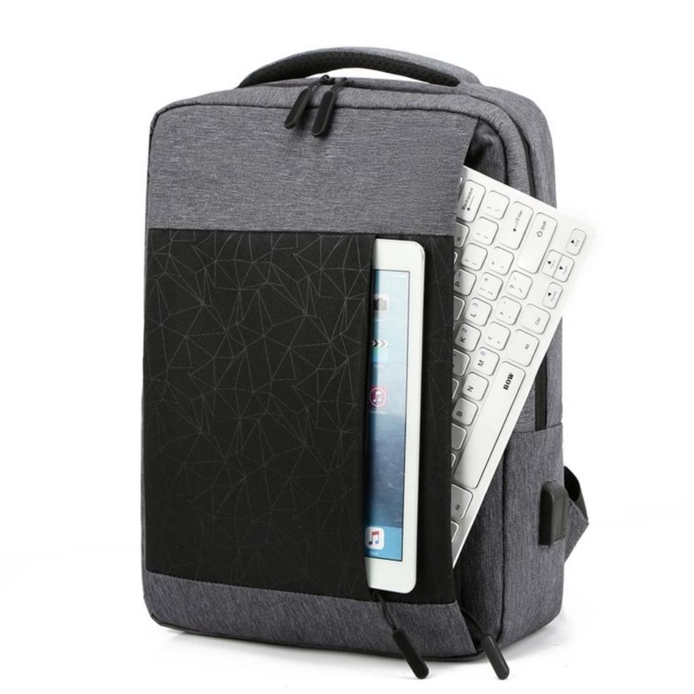 Pánské batohy USB nabíjení Business taška Multifunkční Vodotěsný Oxford látkový batoh Pánský Přenosný Ležérní Batoh na notebook