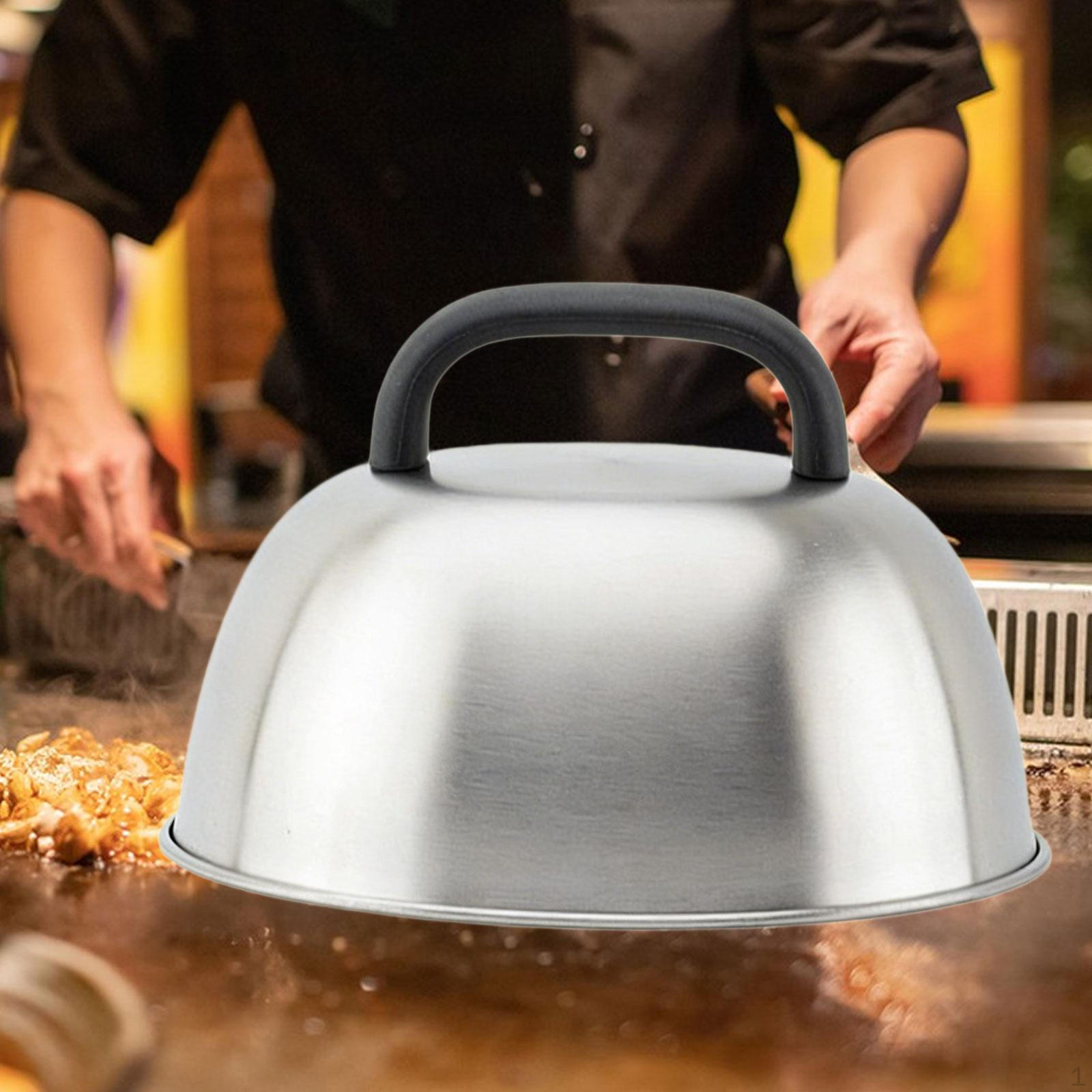 

Burger Cover 6.3inch Grill Lid Basting for Kitchen Burgers Steaks