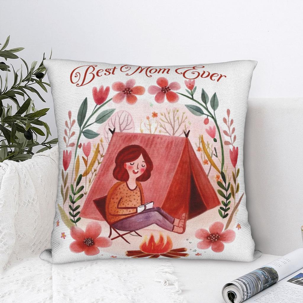 Happy Mother'S Day Pillow Cover Merch Printed Cushion Cover Decorations Pillow Case Cover Home Multi Size