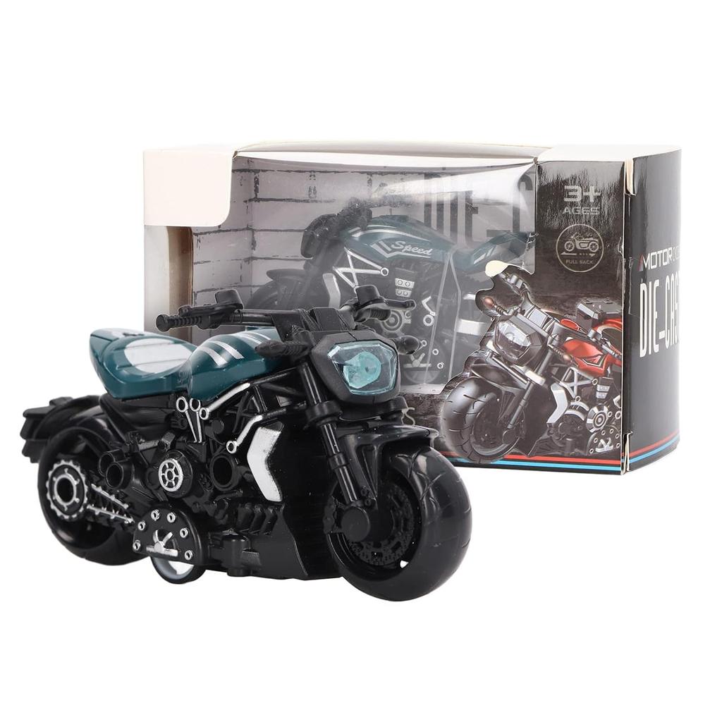 DUCATI SPEED Racing Motorcycles Toys, Motorcycle Model Outdoor Pulling Device Simulation