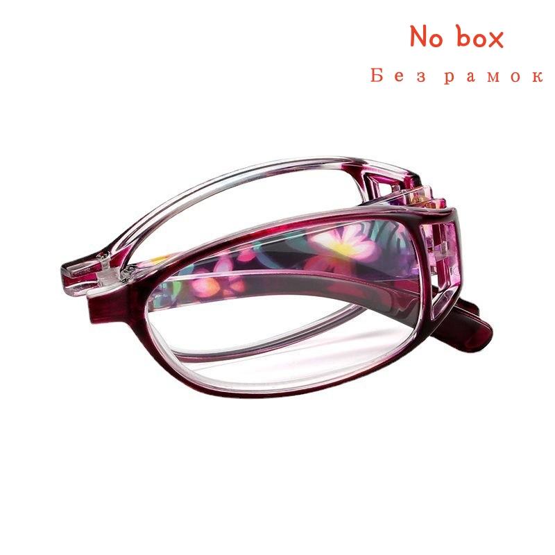 Runde Rahmen Vision Care Lesebrille Anti-UV Blaue Strahlen Fernsichtbrille Presbyopie Brille