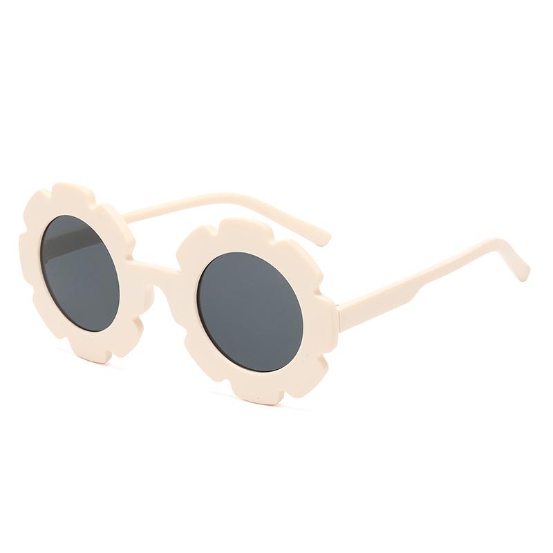 Children'S Cartoon Sunglasses Frame Matte Cute Boys And Girls Baby Flower Glasses Uv400 Sunglasses