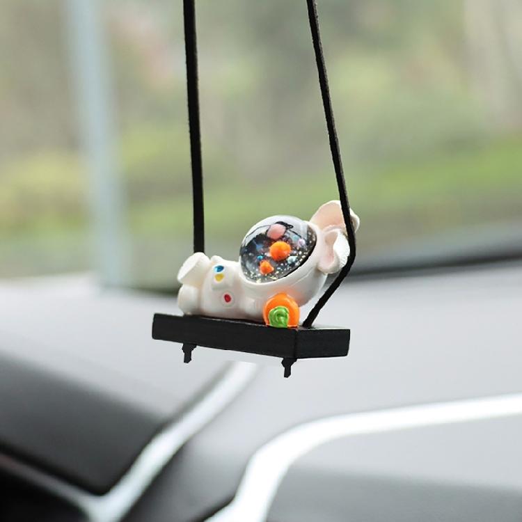 Car Pendant Hanging Ornament Astronaut New Year Gifts Rearview Mirrors Pendant