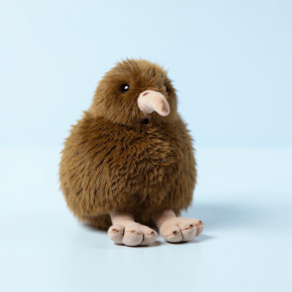 Kiwi Plush Toy Multifunctional Keychain Car Pendant Bag Accessory Travel Companion Gift