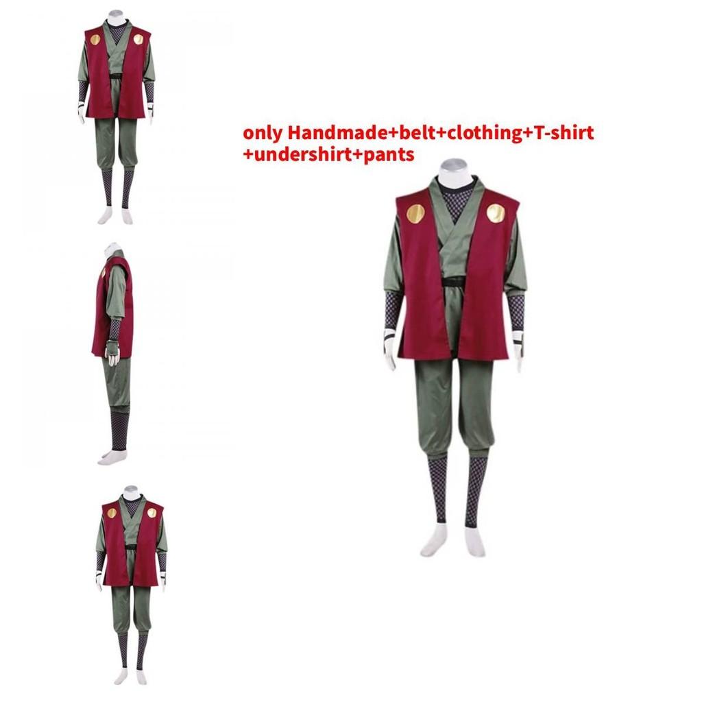 Naruto Jiraiya Anime Cosplay Suit With Traditional Design For Halloween Cosplay Events