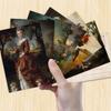 32pcs, Vintage Medieval Female Portrait Postcards, Perfect for Birthday/anniversary Gifts, Suitable for Collection, Gifting, and