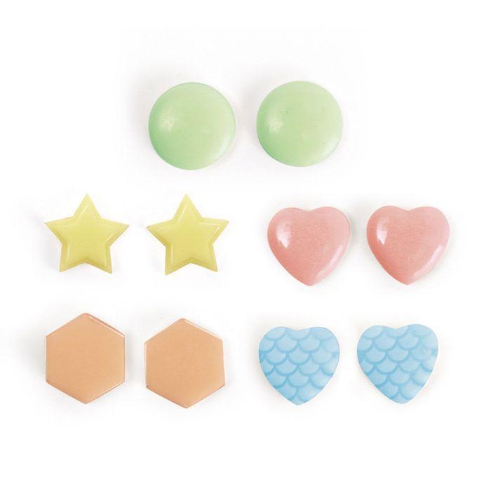 5 mini moules pour bijoux Formes