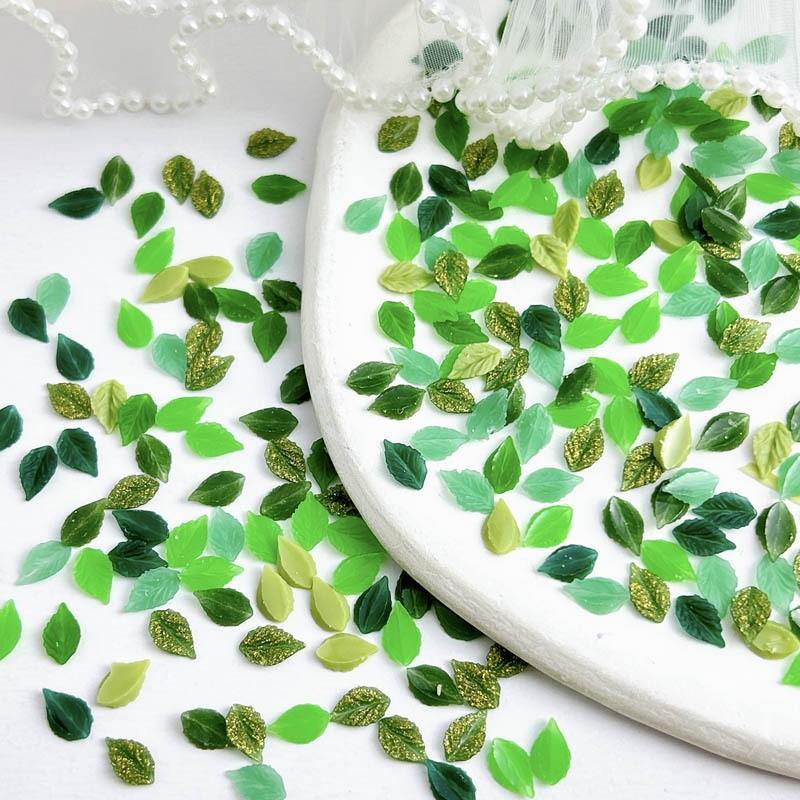 1Pcs 3D Embossing Mini Decorative Leaf Jewelry Mold Miniature Leaf Silicone Mold Polymer Clay Rapid Molding Ceramic Tool