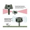 SK031 Four-Sided Solar Animal Repeller Bird Repeller Ultrasonic Rat Repeller hwy