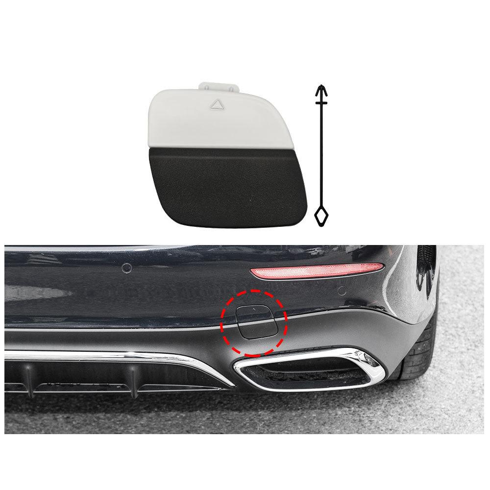 För Mercedes Benz E-klass Sport Bakre Bumper Dragkrokshålskydd W214 Bakre Bumper Släpvagnsskydd 2148856704 2024-2026