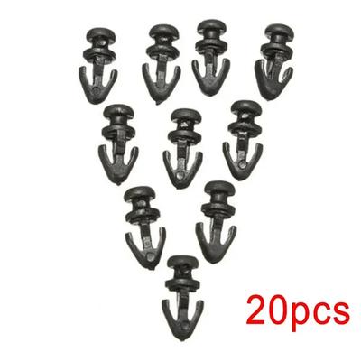 Clipes de Tira Práticos Vedação de Soleira 20 Peças Acessórios Vedação de Porta Para FORD MONDE/O MK2 MK3 MK4 Peças Substituição Caminhão