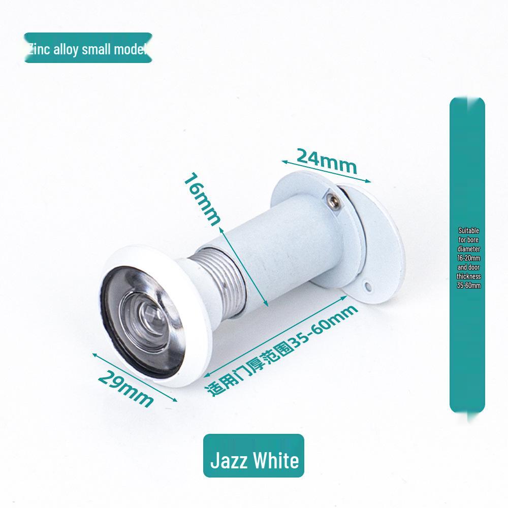 Zinc Alloy Adjustable Peephole Viewer - Anti-pry HD Cat Eye for Apartment Doors