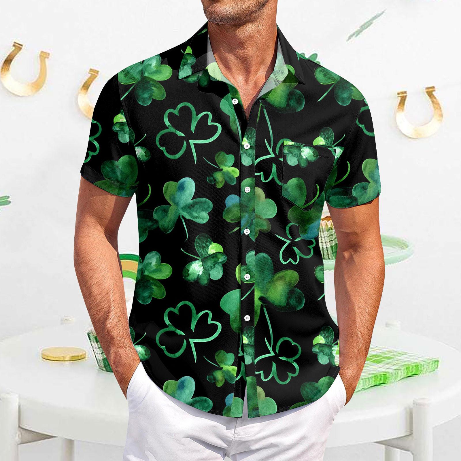 

Мужские винтажные рубашки для боулинга на пуговицах с коротким рукавом, летняя пляжная рубашка XL