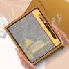 High-Value National Tide A5 Notebook Gift Box Set 2026 To Send Students Souvenirs National Style Soft Leather Notebook