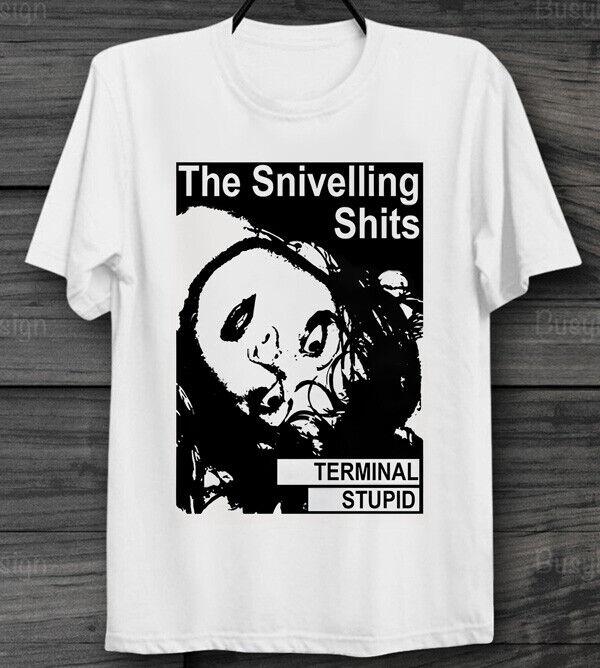 

Футболка Snivelling Shits Terminal Stupid Rock Trendy Top подарок 3XL