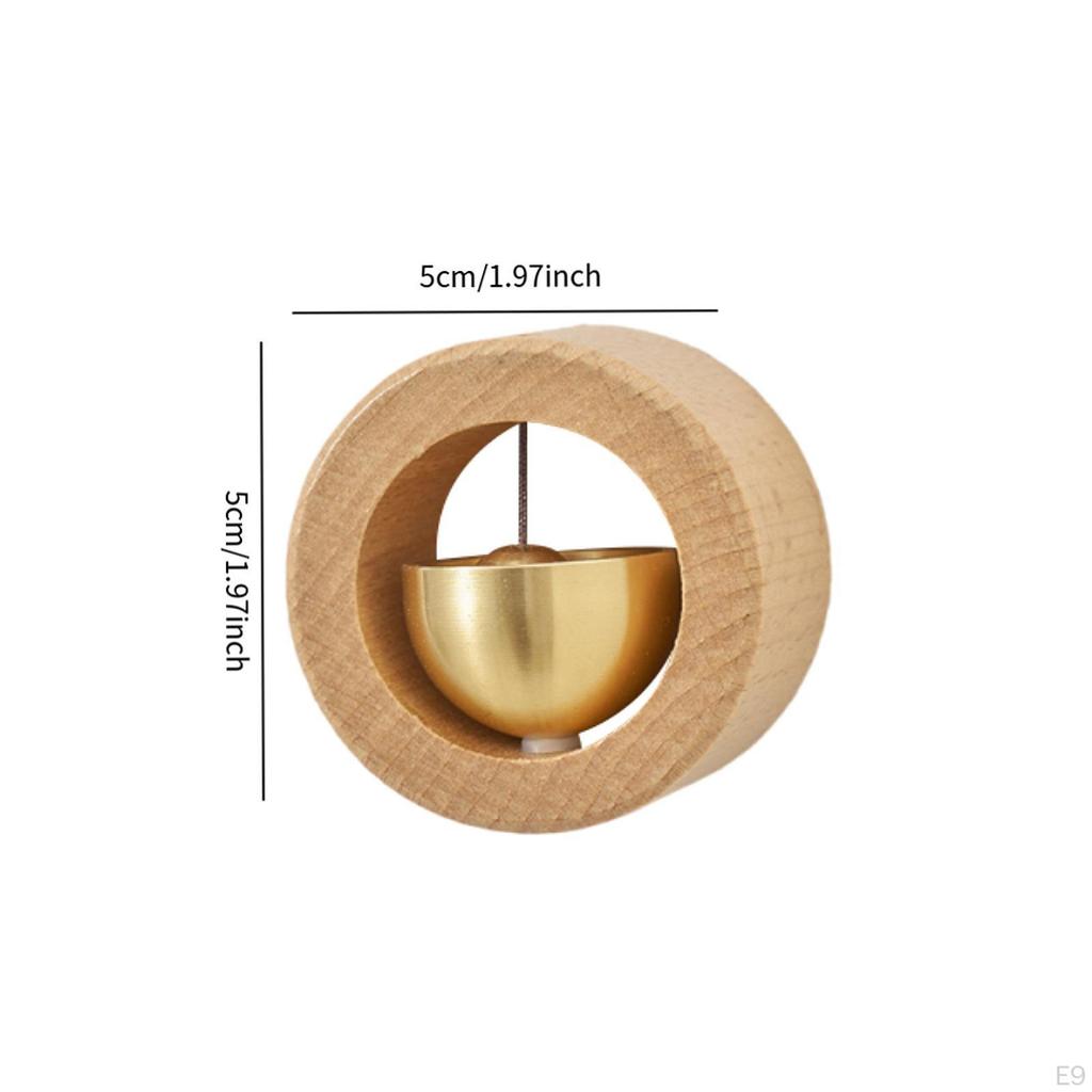 Shopkeeper's Door Opening, Unique Wooden Doorbell for Refrigerator, House Entrance