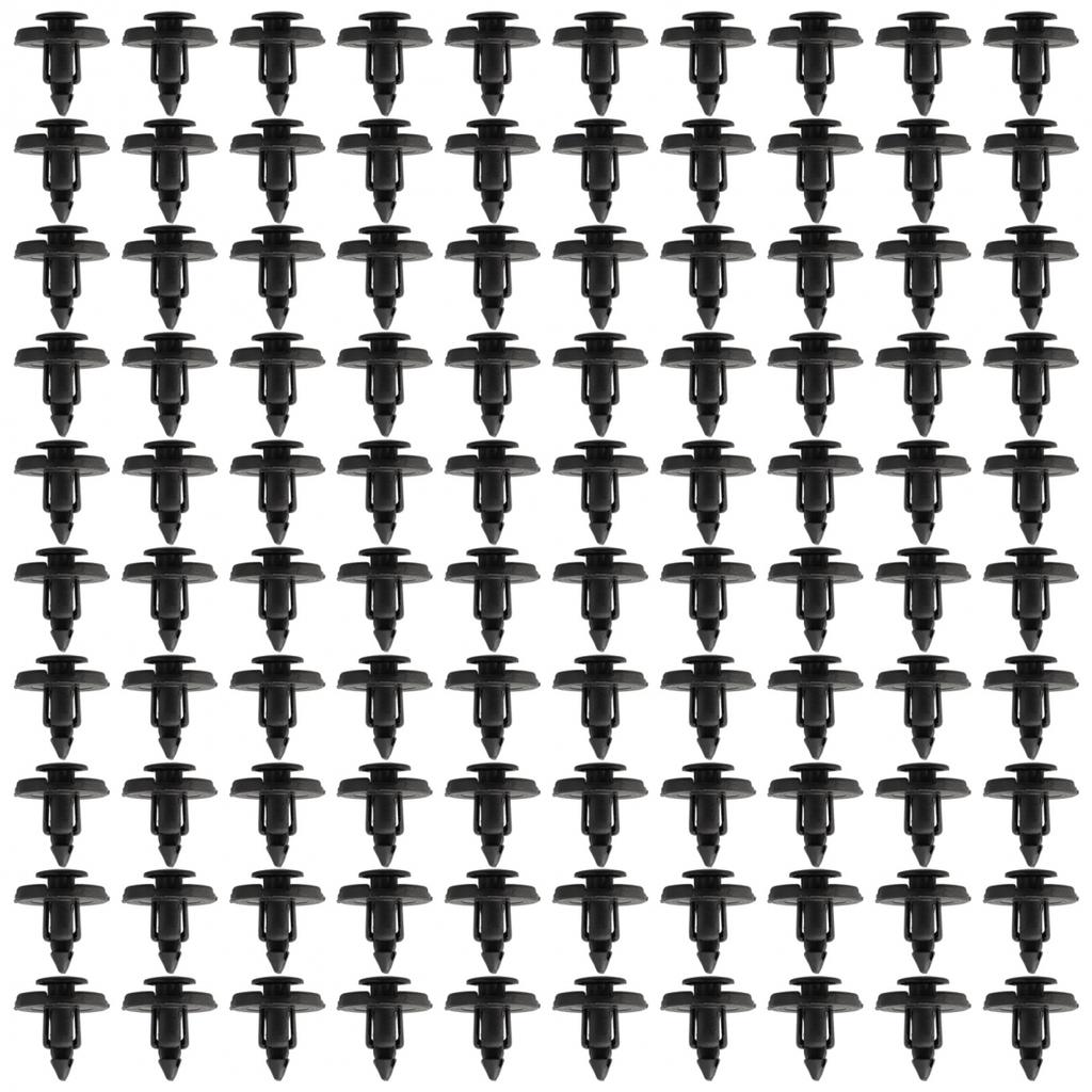 Type Bodywork Trim Fastener Qashqai X Trail ABS Black