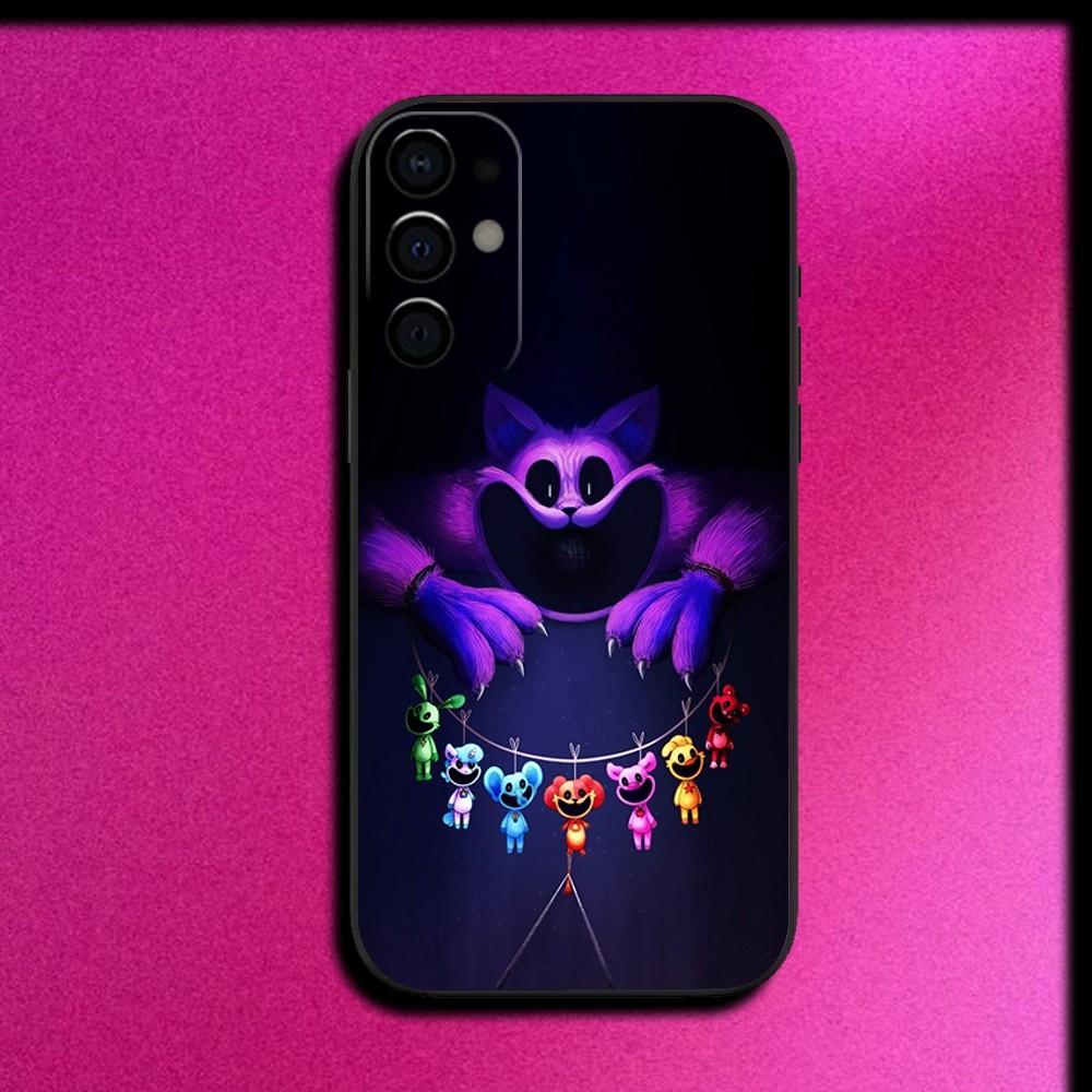 C-Catnap and D-Dogday Cute Phone Case For Samsung S25,S24,S21,S22,S23,S30,Ultra,S20,Plus,Fe,Lite,Note,10,9,5G Black Cover