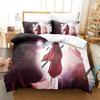 New Fashion Inuyasha Bedding Set Single Twin Full Queen King Size Bed Set Adult Kid Bedroom 3D Anime bed sheets and pillowcases