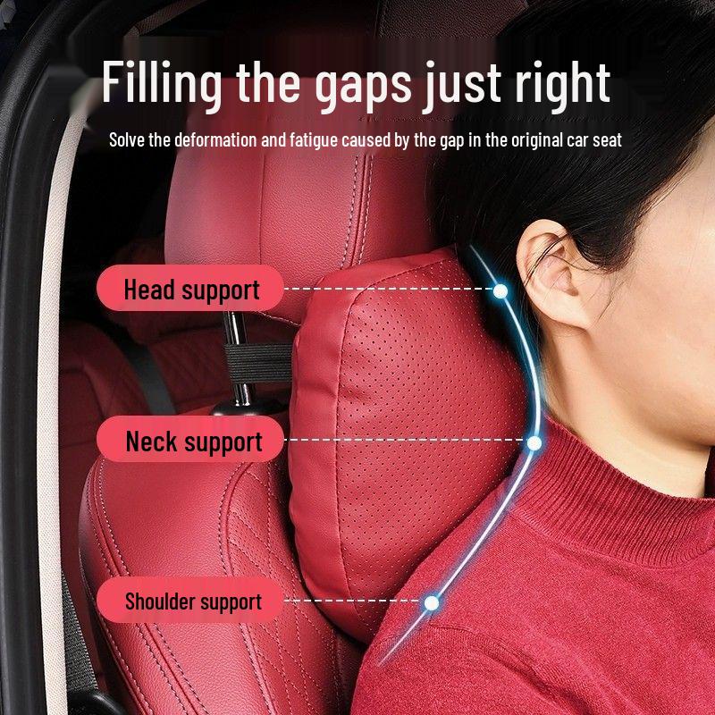 Compatible with Car Headrests, Neck and Lumbar Supports for Maybach, Mercedes-Benz, Tesla, and More.