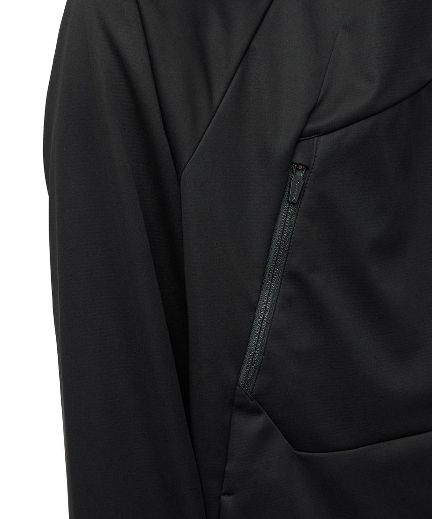 Recycled Soft Shell Hoodie - Black