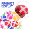 EXCEART Target Balls, Sticky Darts, Dart Set with Suction Cups, Kids' Throwing Game, 25 Pieces, Random Colors