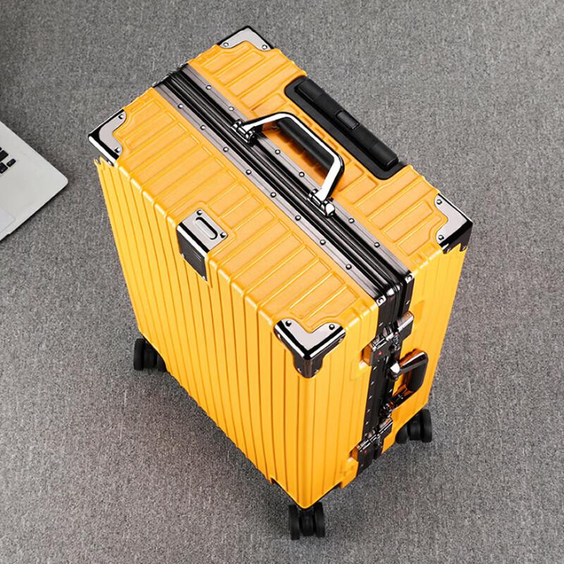 Junpo Aluminum Frame Hardside Luggage 20-inch