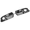 Kratka Lampy Przeciwmgielnej Zderzaka Przedniego 8R0807682N 8R0807681S Pasuje do Q5 S-Line SQ5 2013-2017 Czarny Chrom