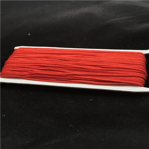 34 Yards (31 Meter) 3MM Chinesischer Knoten Soutach Farben Nylon Schnur Faden Saite für DIY Perlen Schmuck Handgefertigt Geflochtenes Material